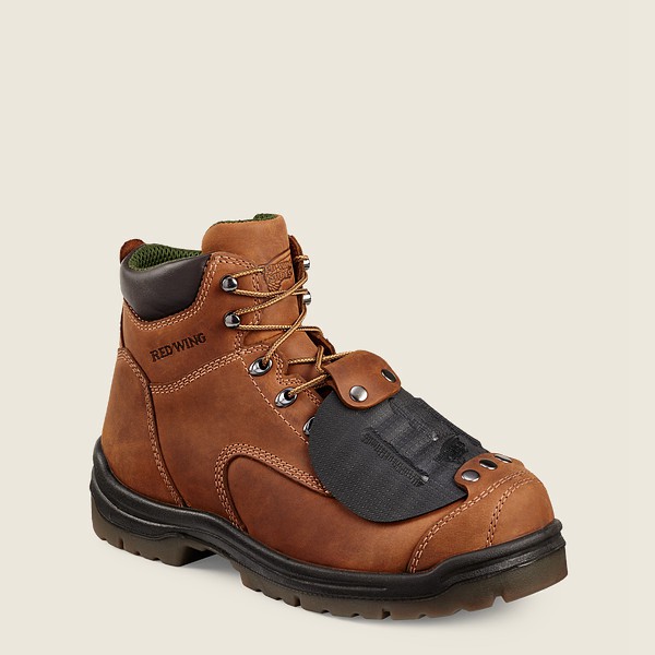 Red Wing Safety Boots King Toe® - 6-Inch Toe Metguard - Brune - Herre 6572-TXMZE